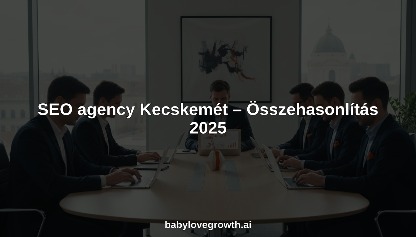 SEO agency Kecskemét hero header image