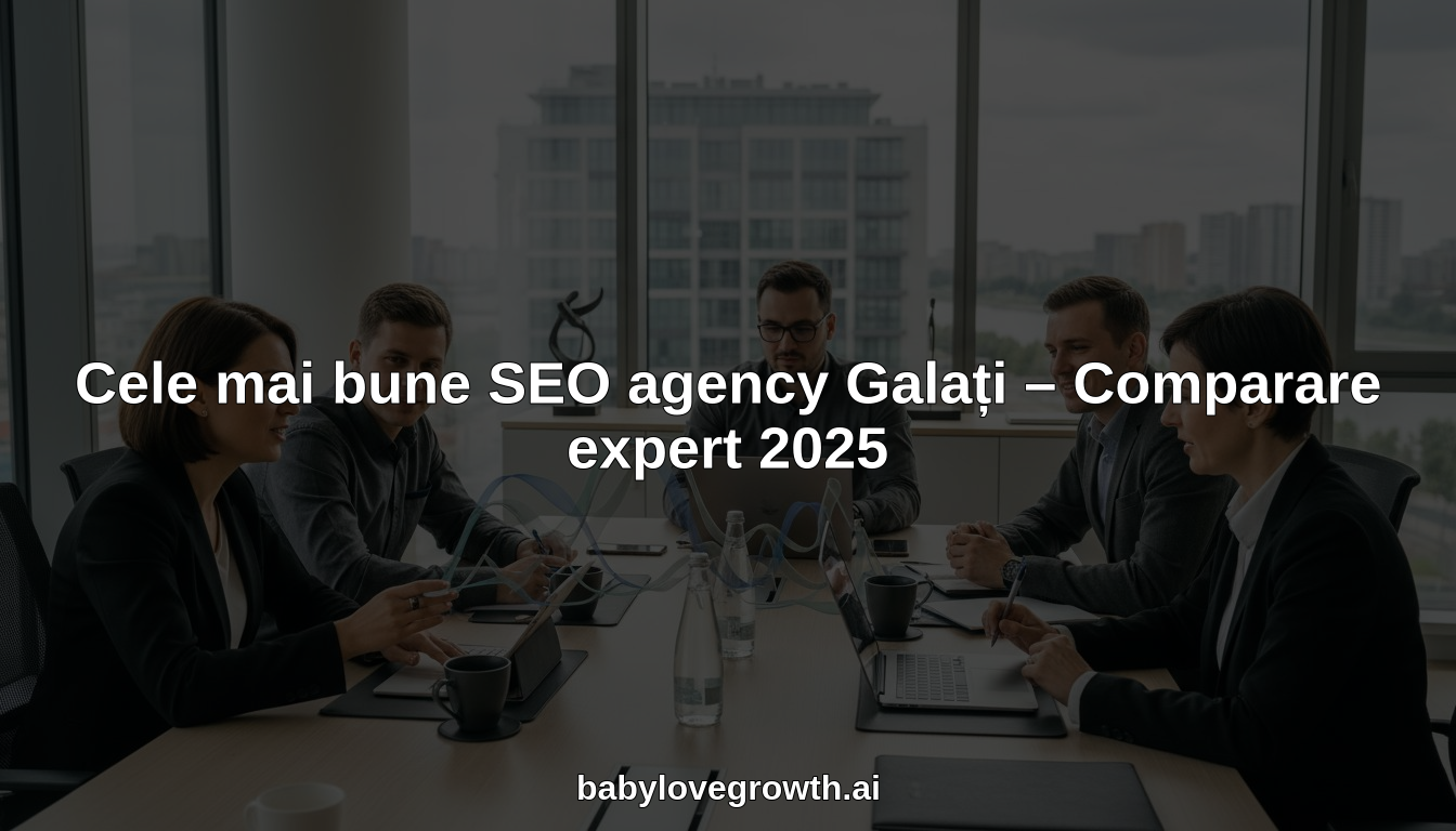 SEO agency Galați hero header image