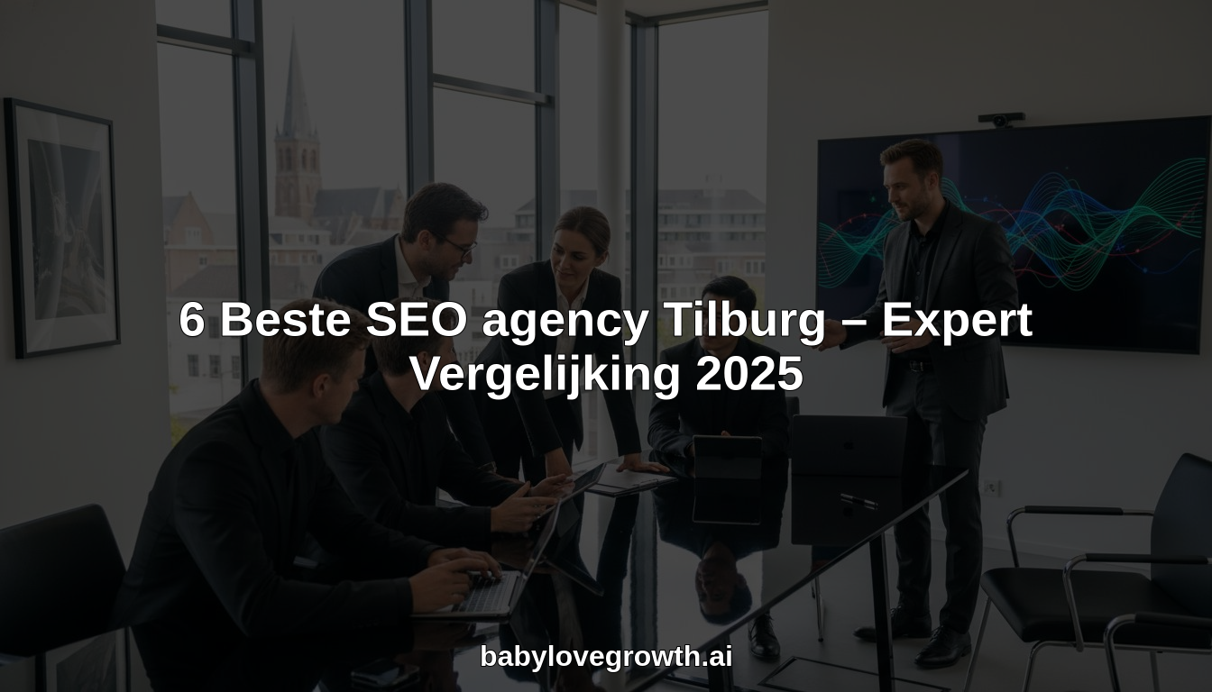 SEO agency Tilburg hero header image