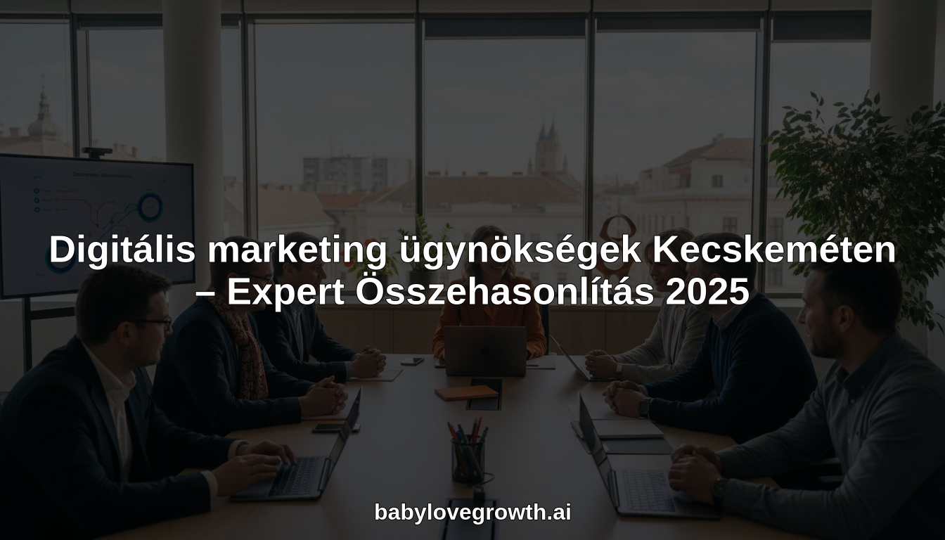 digital marketing agency Kecskemét hero header image