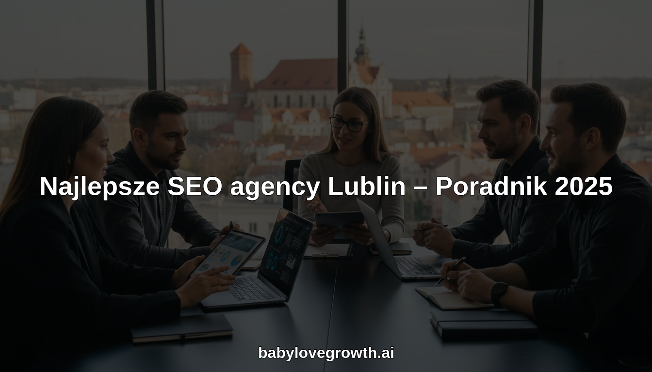 SEO agency Lublin hero header image