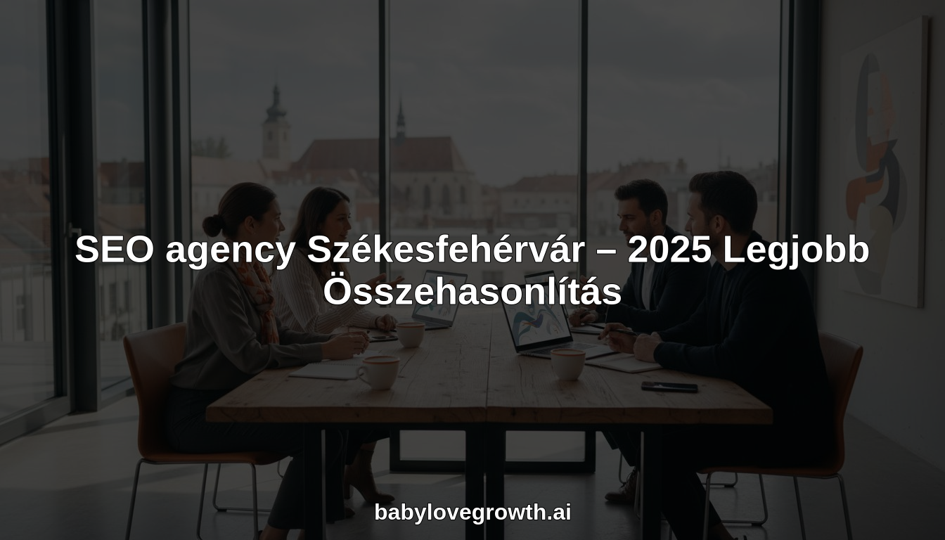 SEO agency Székesfehérvár hero header image