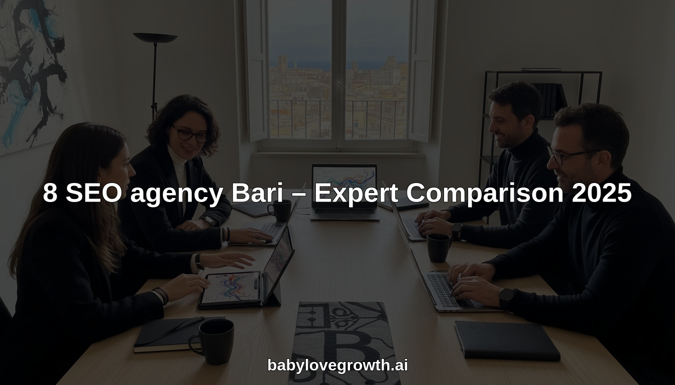 SEO agency Bari hero header image