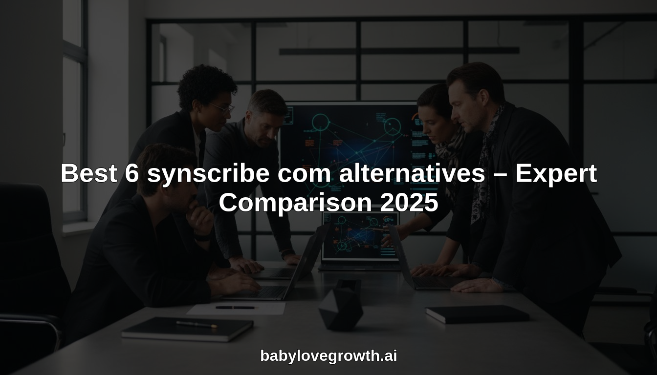 synscribe com alternatives hero header image