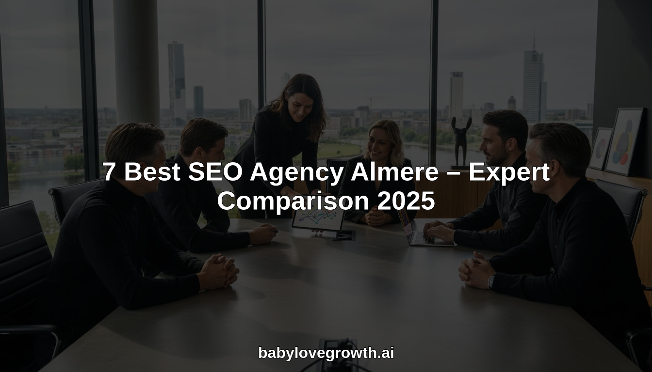 SEO agency Almere hero header image
