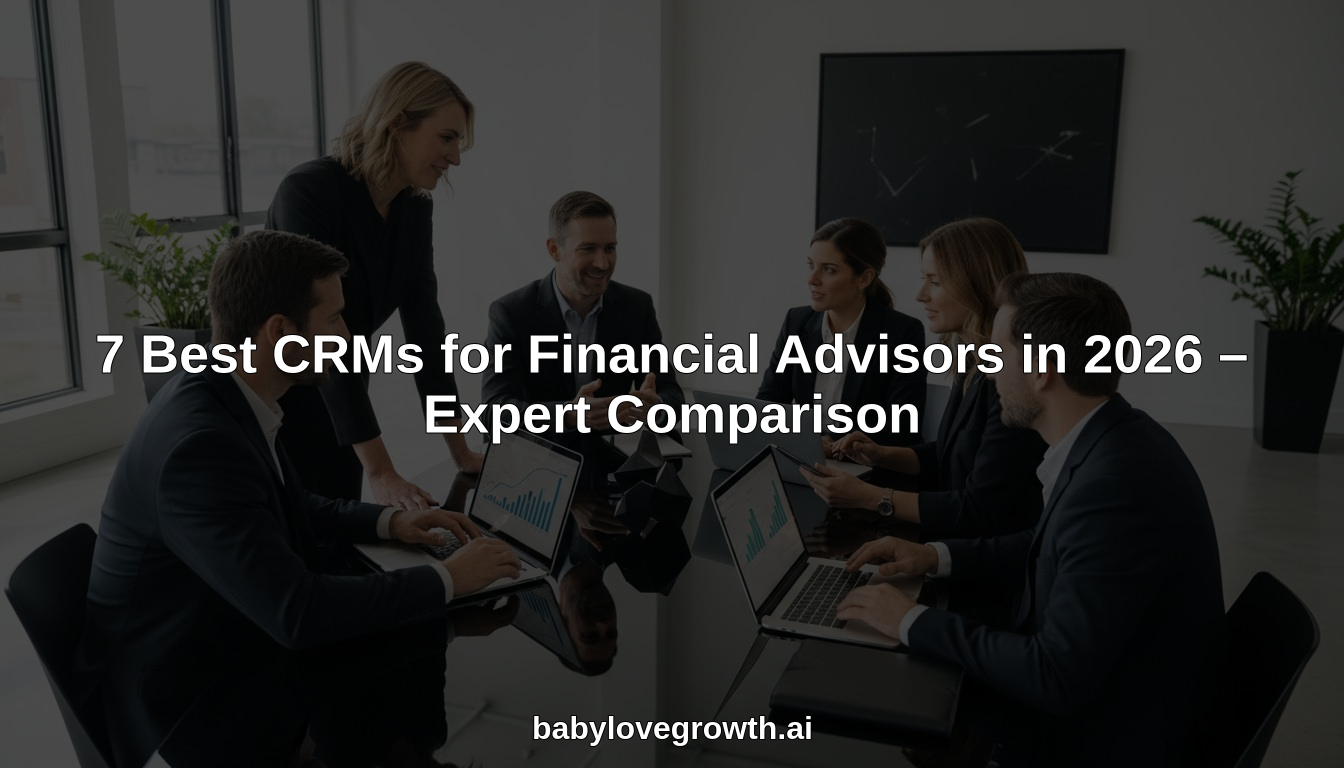 7 Best CRMs for Financial Advisors in 2026 hero header image