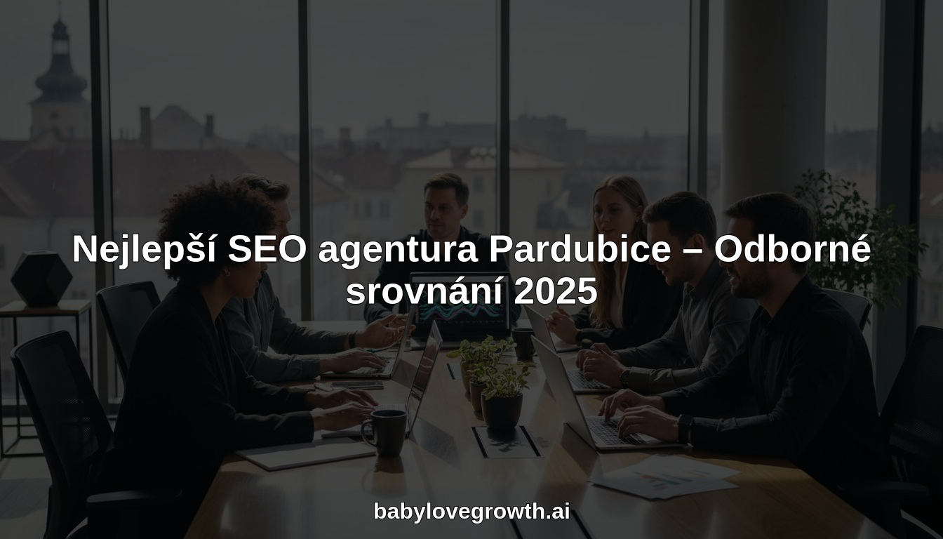 SEO agency Pardubice hero header image