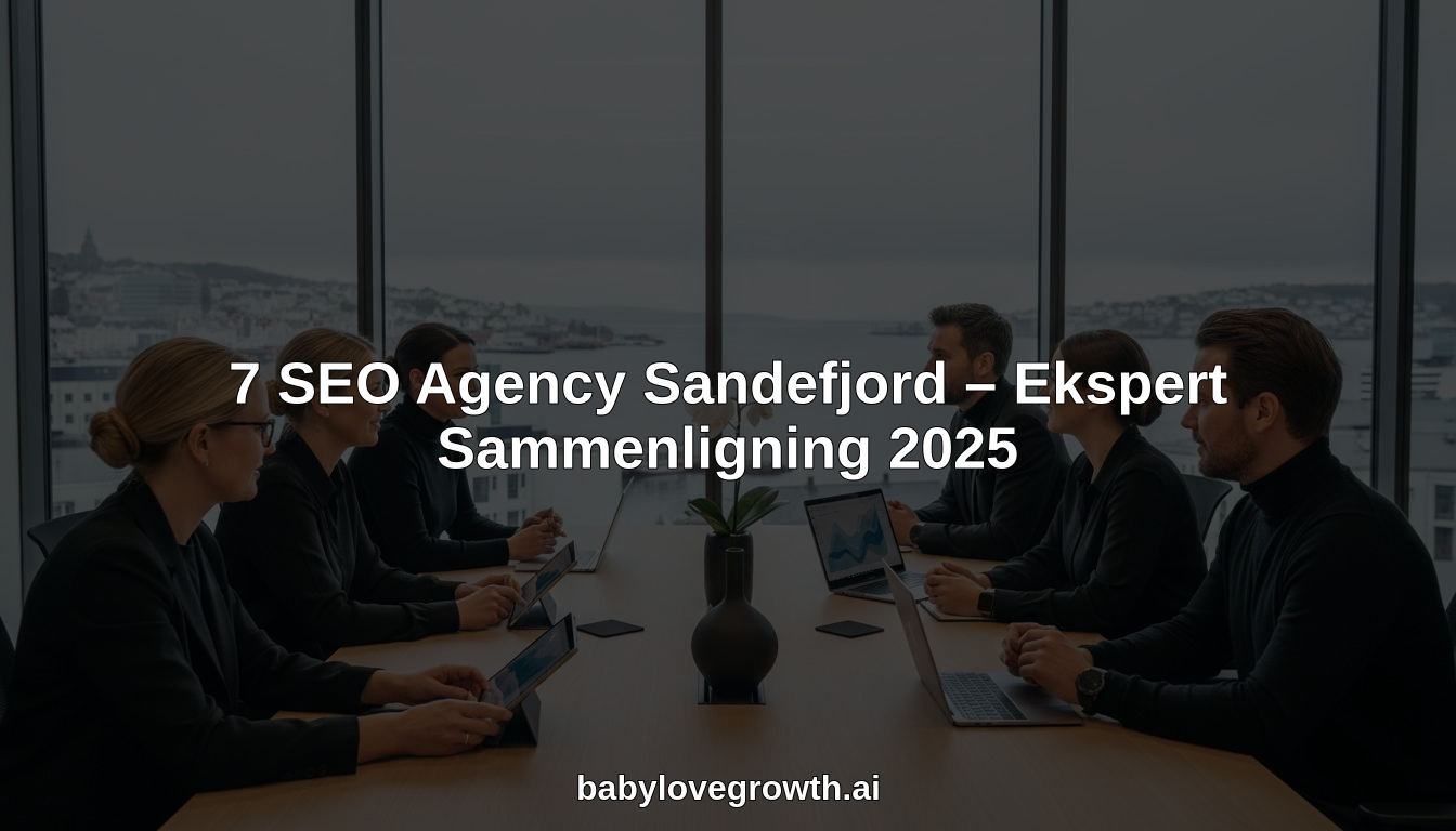 SEO agency Sandefjord hero header image