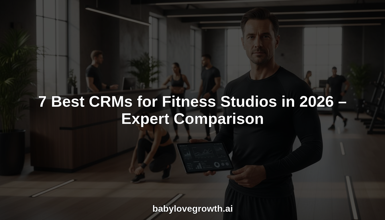 7 migliori CRMs per studi fitness nel 2026 immagine hero header