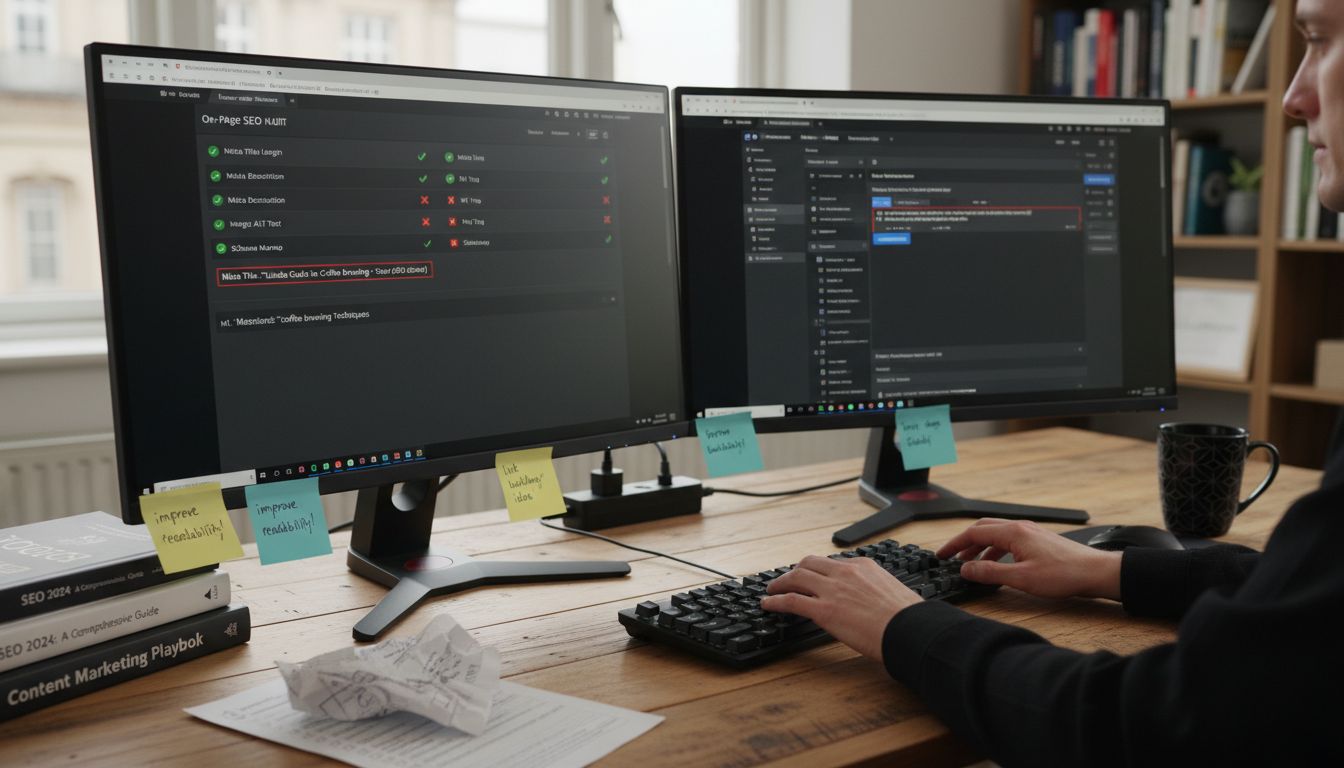 on-page seo workflow