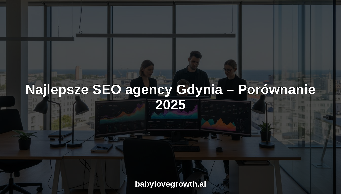 SEO agency Gdynia hero header image