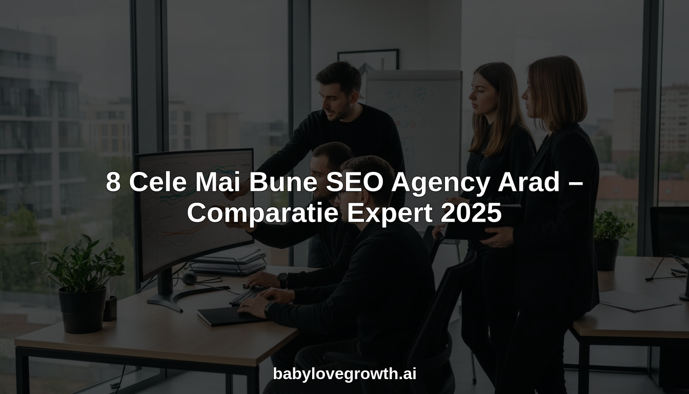 SEO agency Arad hero header image