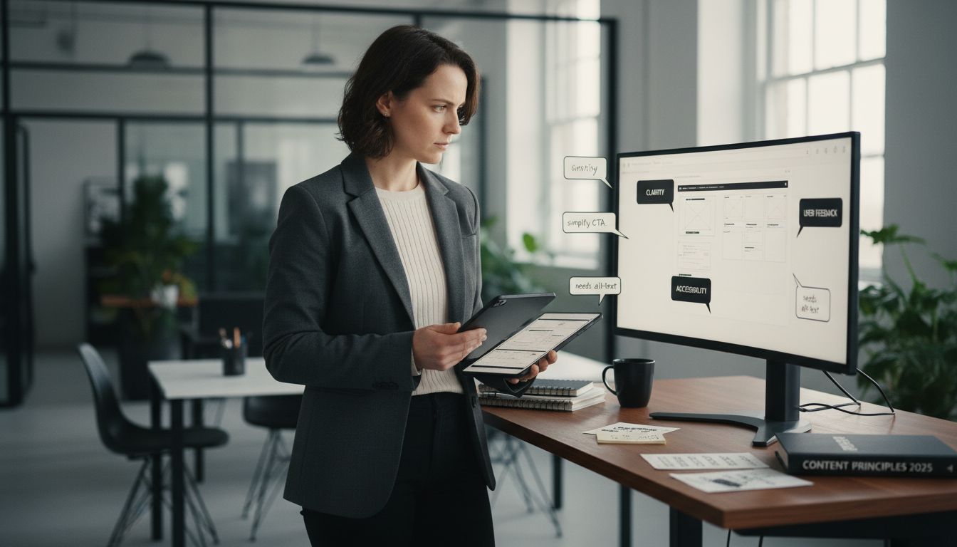 content designer workflow