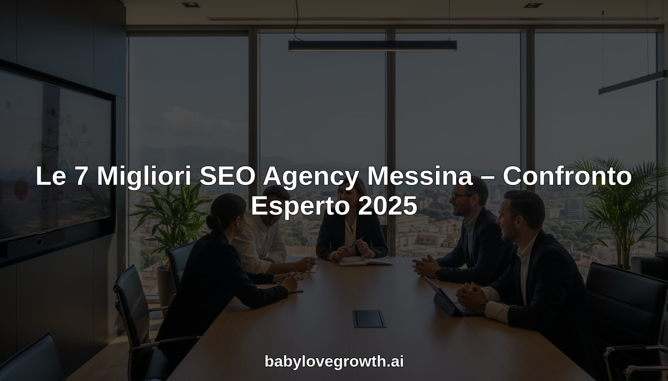 SEO agency Messina hero header image