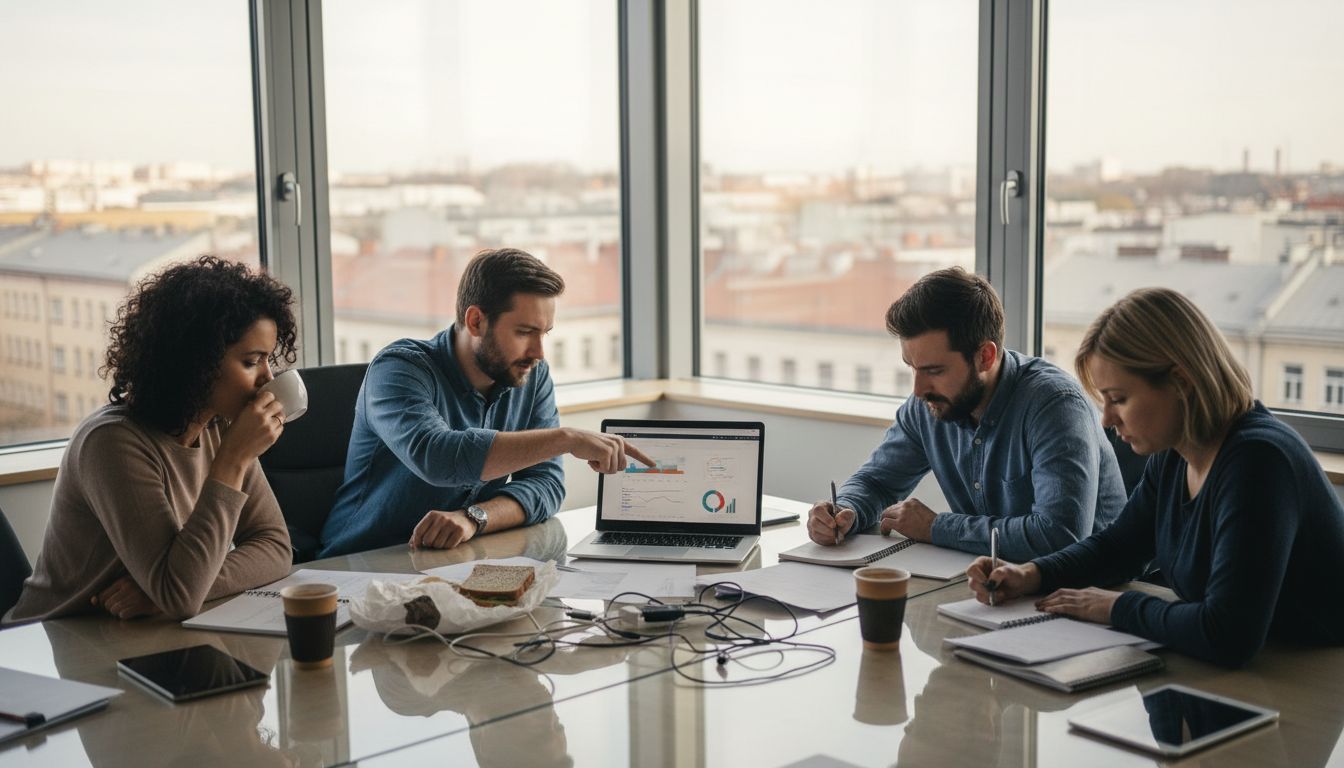 SEO agency team collaborating in Gliwice office