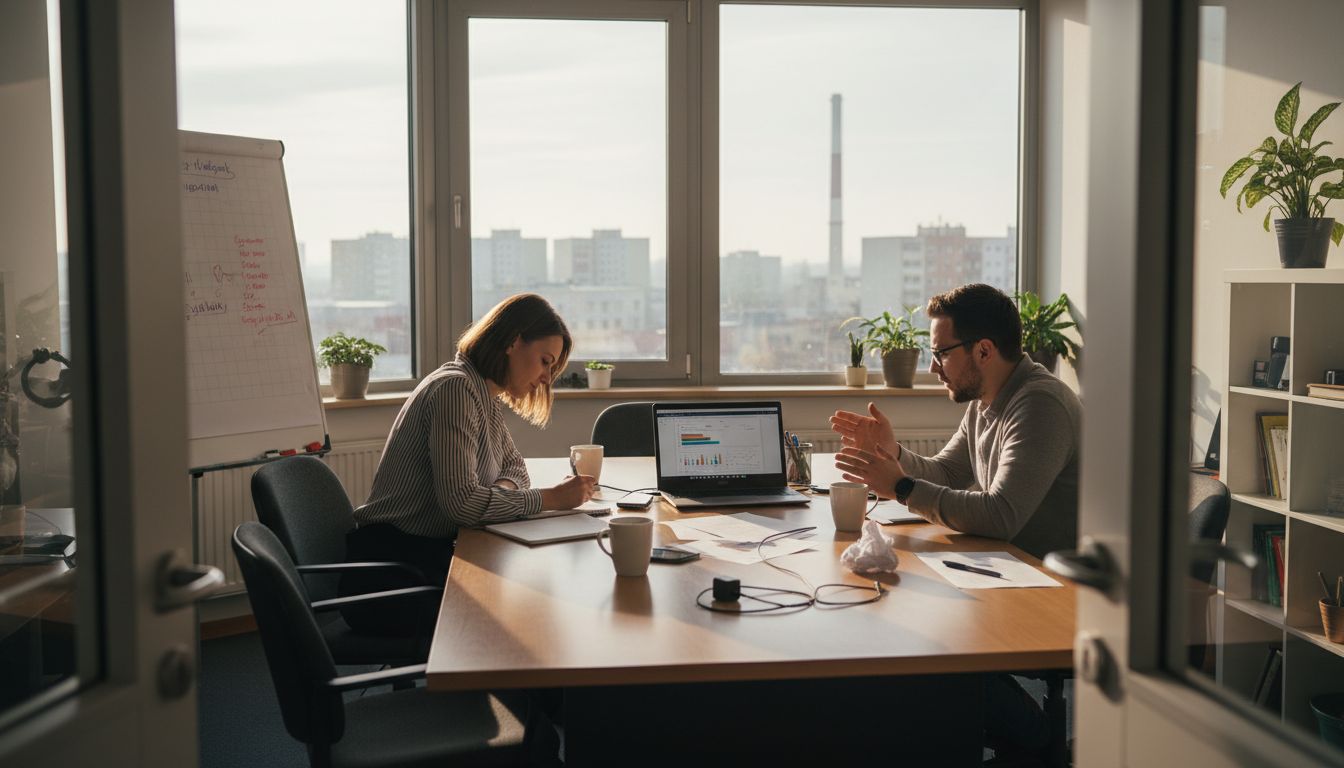Digital marketers meet in Karviná office