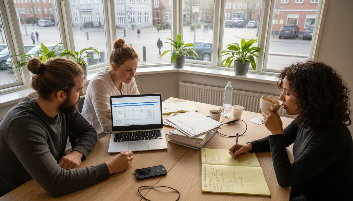 SEO agency team working in Holstebro office