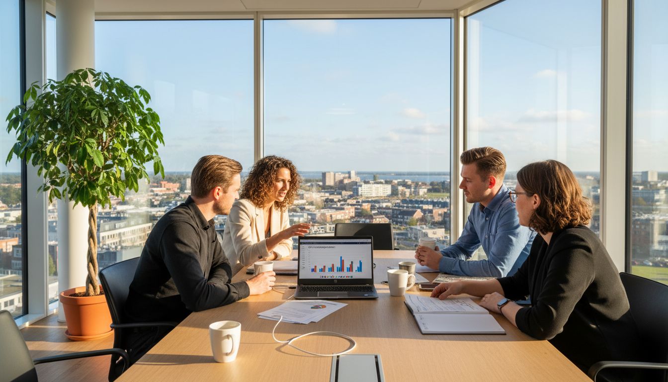 Team in Haarlemmermeer marketing agency sunlight office