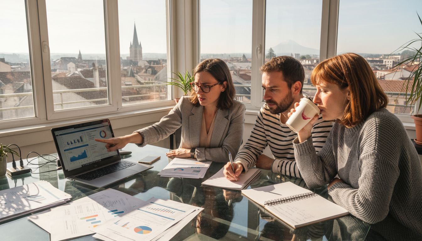 Réunion d’équipe de notre agence SEO à Clermont-Ferrand