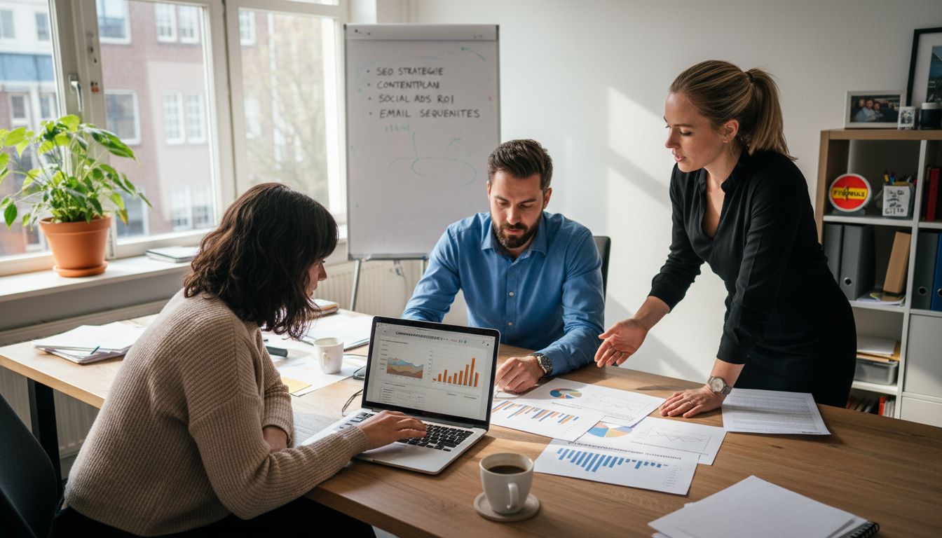 Ons team werkt vanuit een digitaal marketingkantoor in Zoetermeer.