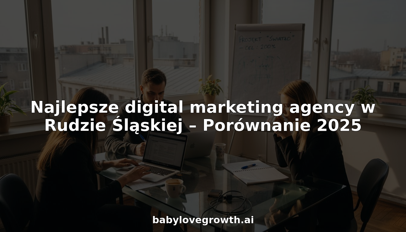 Wspólna praca zespołowa w biurze marketingowym w Rudzie Śląskiej