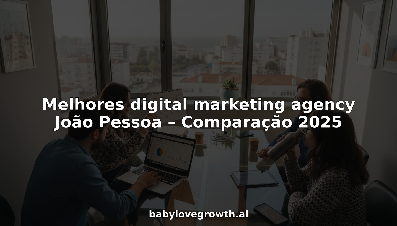 Equipa de marketing digital no escritório de João Pessoa