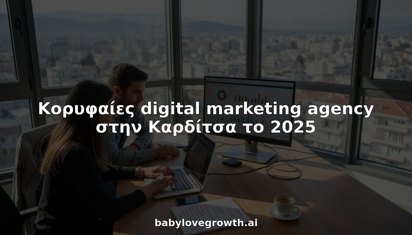 Η ομάδα digital marketing της Καρδίτσας σε ένα σύγχρονο, μοντέρνο γραφείο