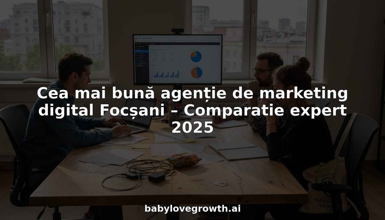 Echipa de marketing lucrează împreună la biroul din Focșani, punând ideile cap la cap pentru noi proiecte.