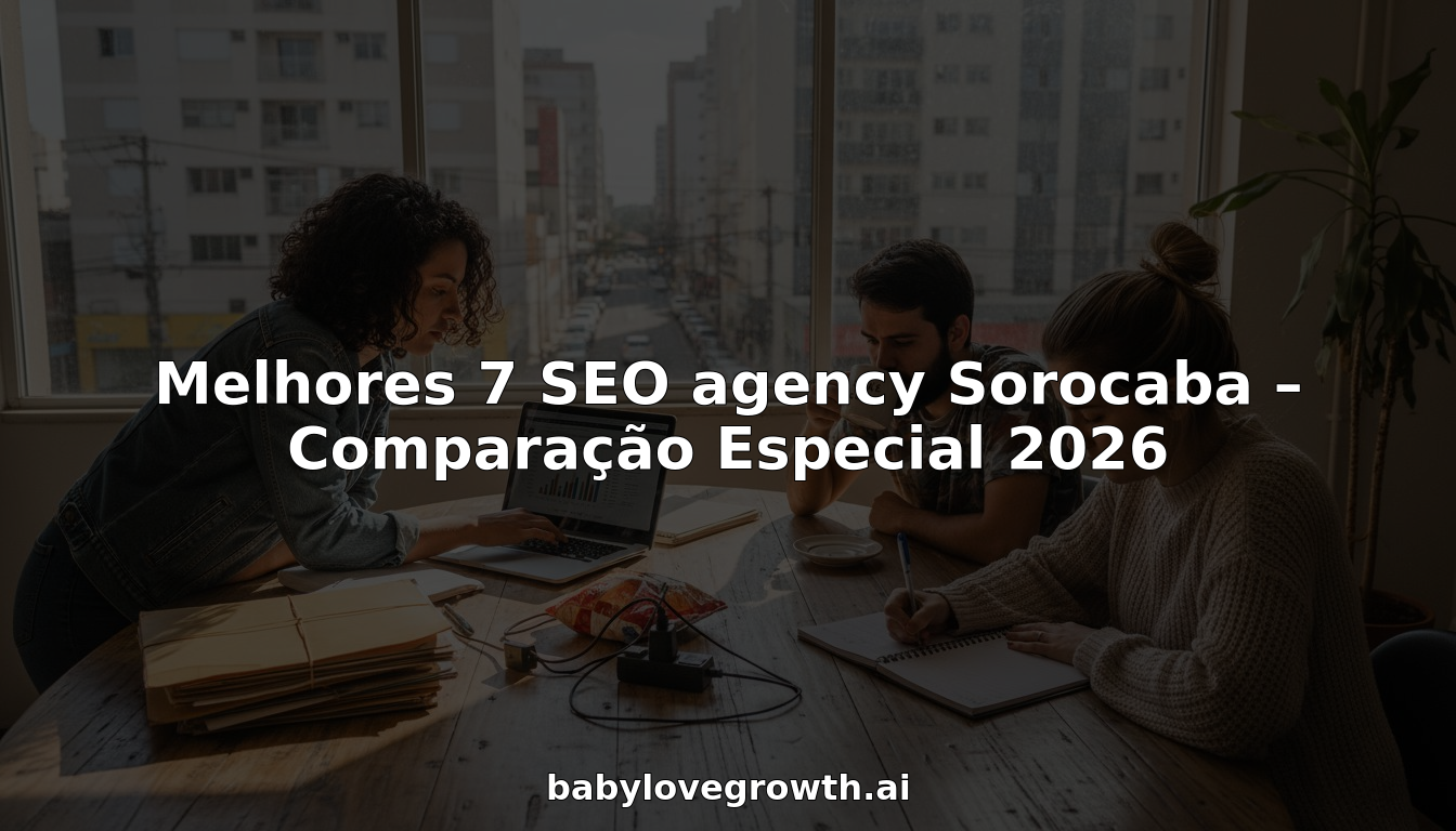 Reunião da equipa de SEO num escritório luminoso em Sorocaba