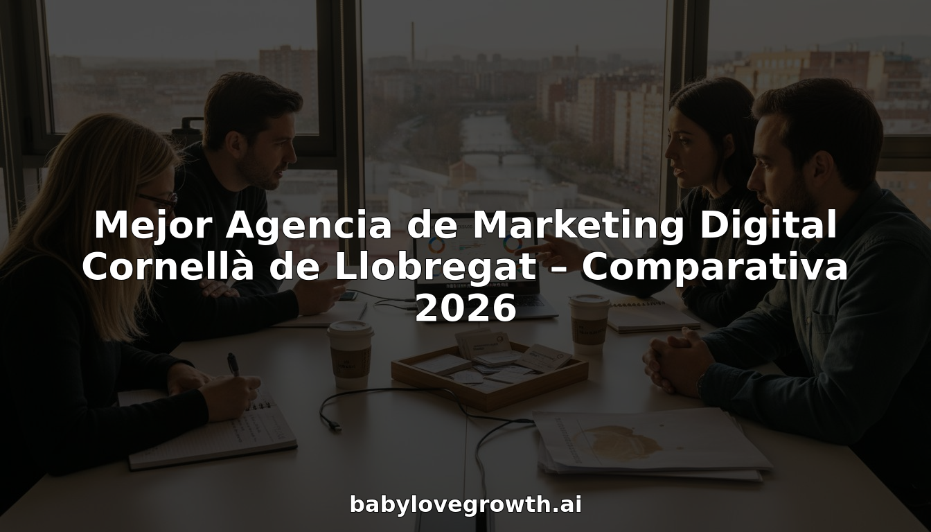 El equipo de marketing trabajando en conjunto en la oficina luminosa de Cornellà.