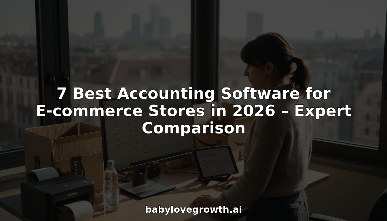 Responsabile e-commerce al lavoro alla scrivania mentre gestisce la contabilità con un software dedicato