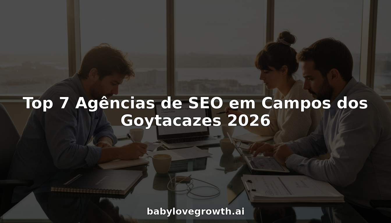 Equipa de SEO a trocar ideias num escritório movimentado, cheio de energia.