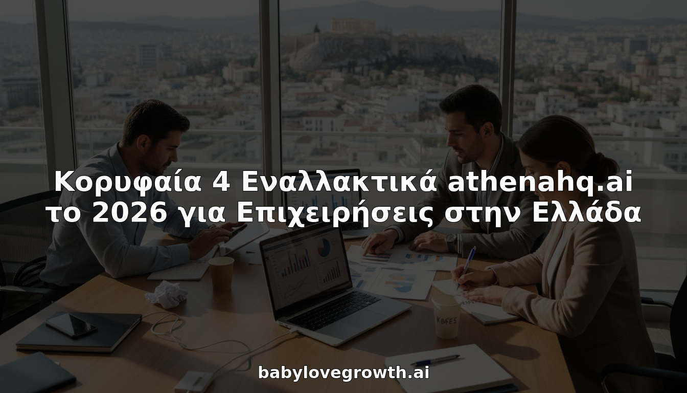 Η ομάδα της εταιρείας συζητά στο γραφείο διάφορες επιλογές εργαλείων τεχνητής νοημοσύνης, αναζητώντας την καλύτερη λύση για τις ανάγκες της.