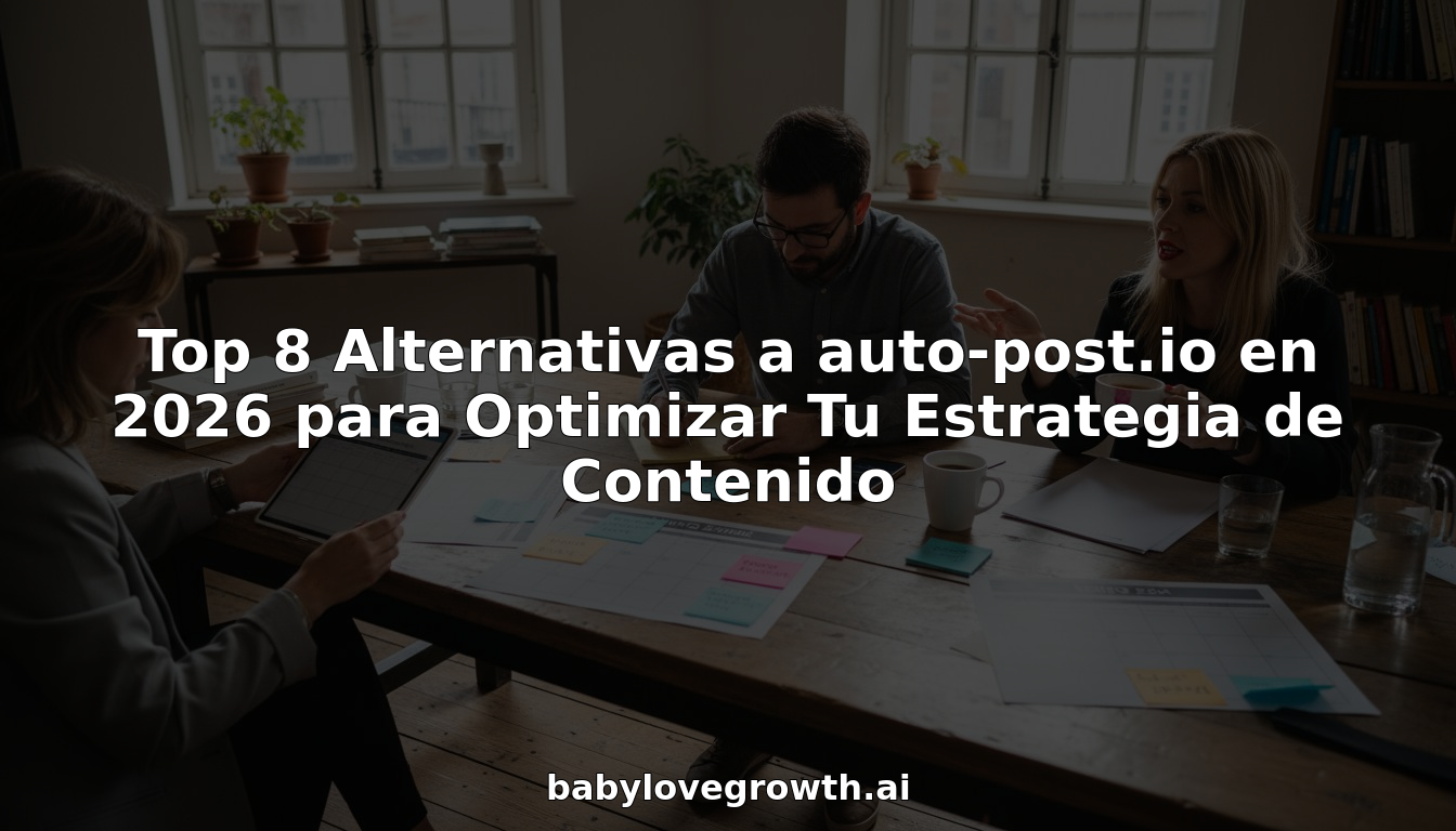 Espacio de trabajo del equipo de marketing para planificar la estrategia de contenidos