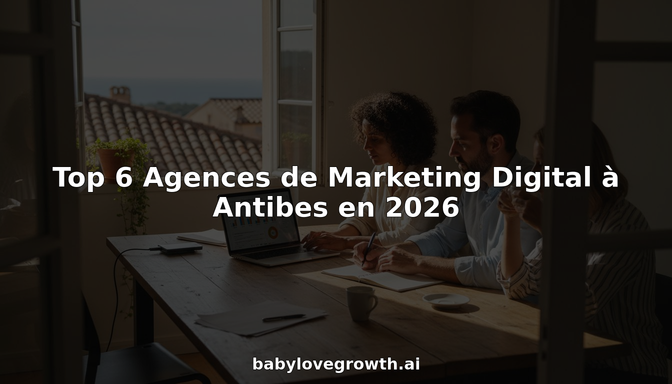 Une équipe en pleine collaboration dans les locaux lumineux d’une agence digitale à Antibes.