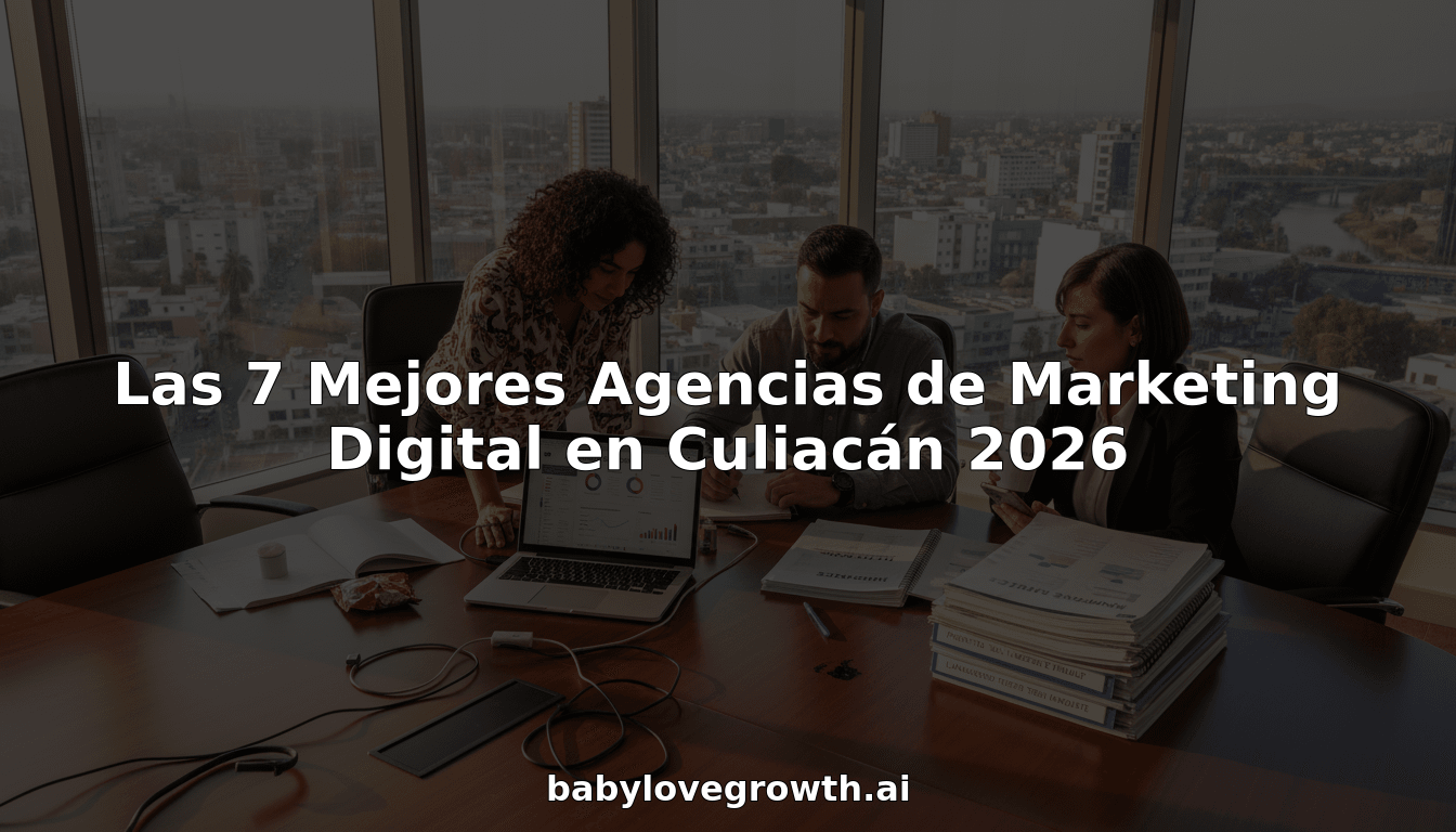 Equipo de una agencia de marketing colaborando en una oficina moderna en Culiacán.