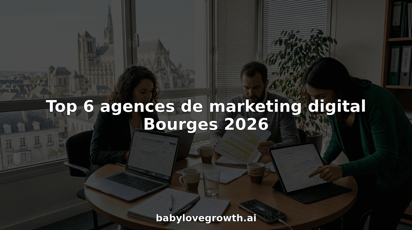 L’équipe de notre agence de marketing digital en pleine activité à Bourges