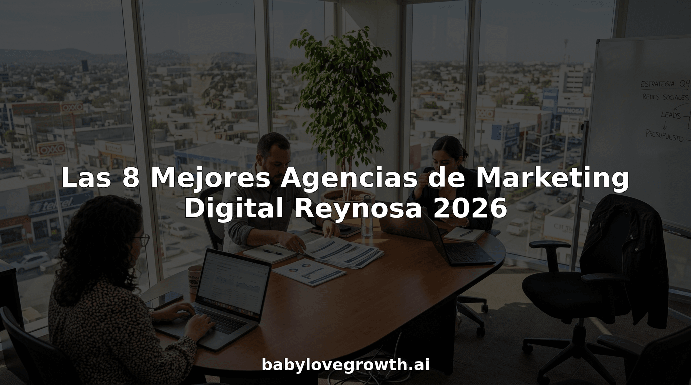 El equipo de marketing trabajando en conjunto en la oficina de esquina en Reynosa.