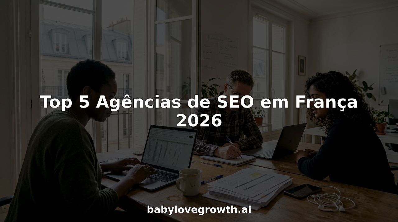 Equipa a debater estratégias de SEO no escritório de Paris