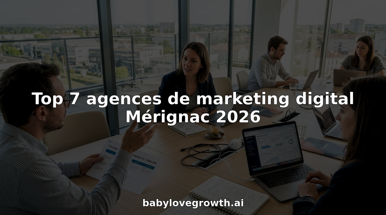 Réunion stratégique de l’équipe marketing dans un bureau contemporain