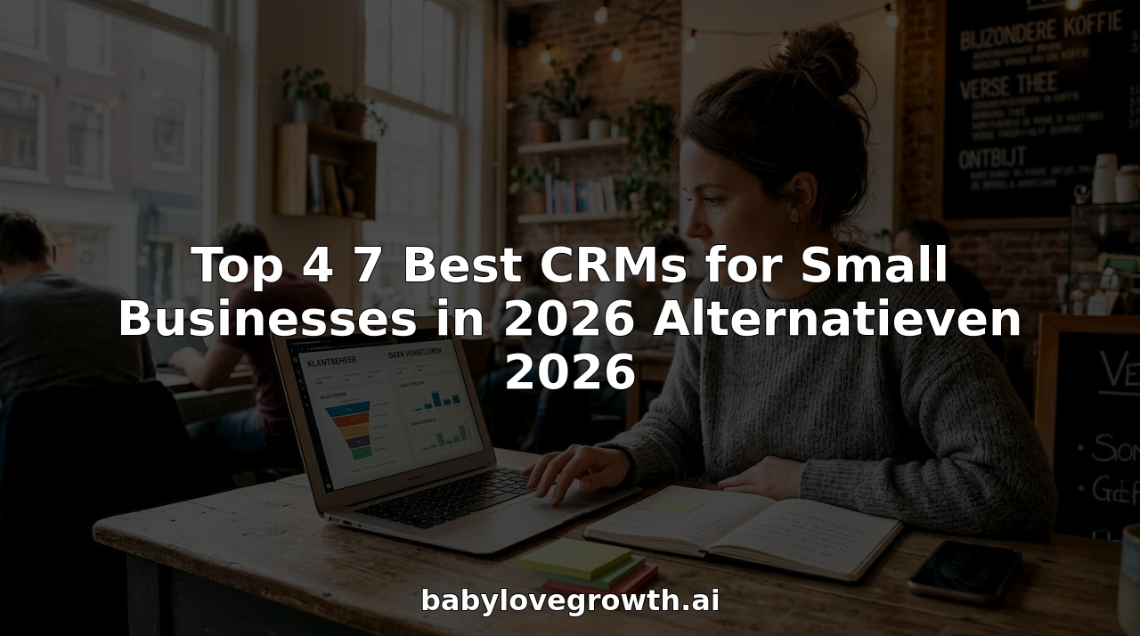 Top 4 7 Best CRMs for Small Businesses in 2026 Alternatieven 2026
