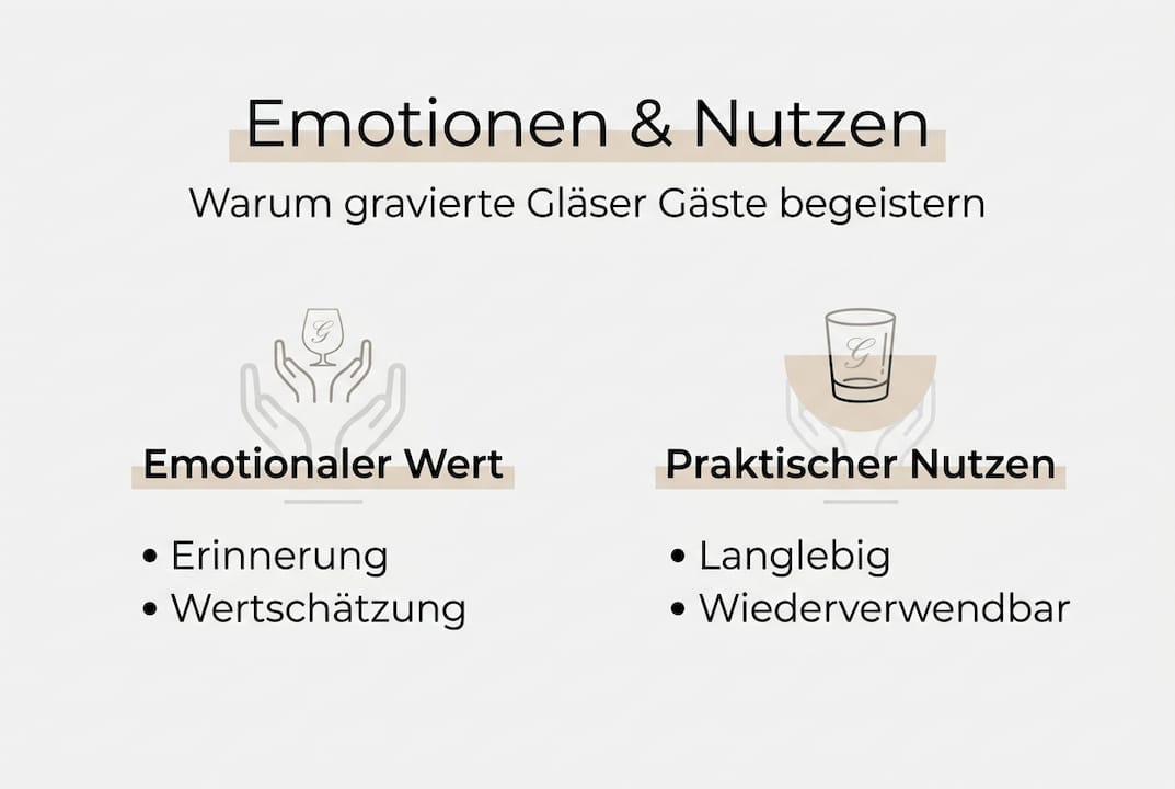 Infografik: Gravierte Gläser – stilvoll, persönlich und alltagstauglich