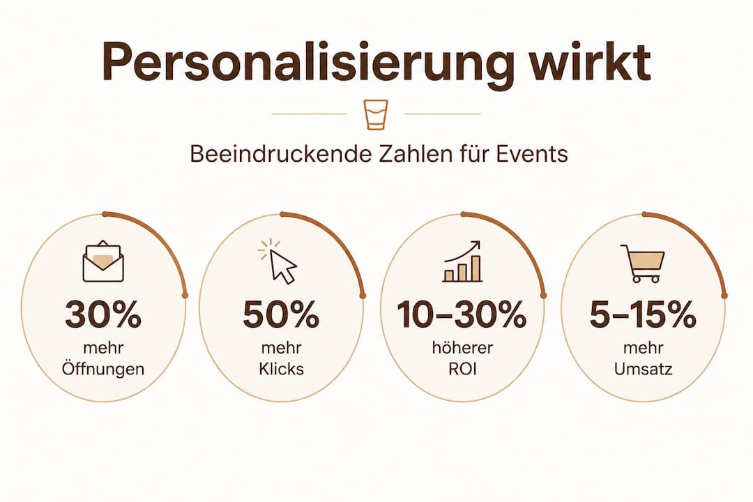 Infografik: Zahlen und Fakten zum Thema personalisiertes Marketing