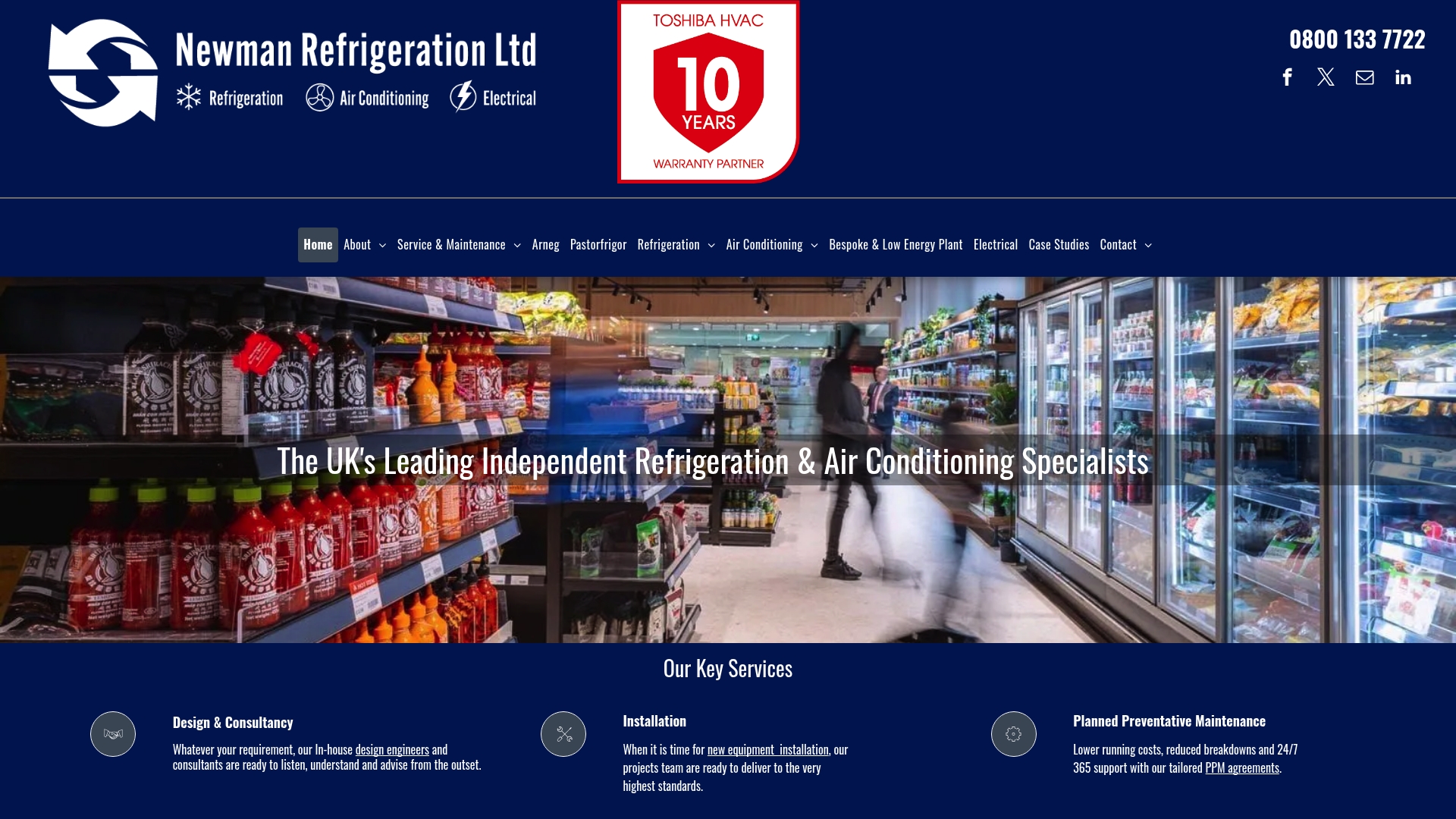 https://newmanrefrigeration.co.uk