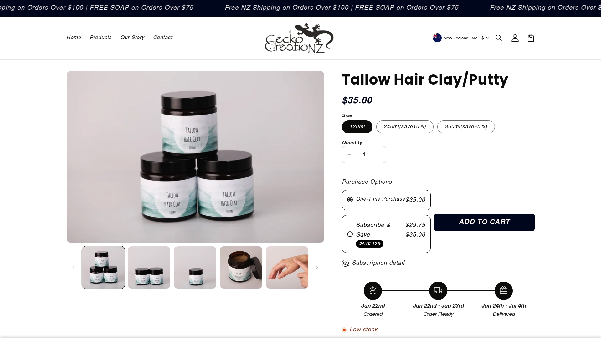 https://geckocreationz.com/products/tallow-hair-clay