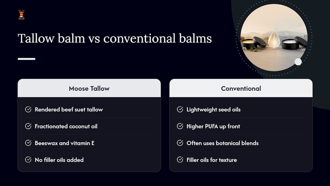Try a PUFA-Aware Balm Built for Real Use — overview diagram