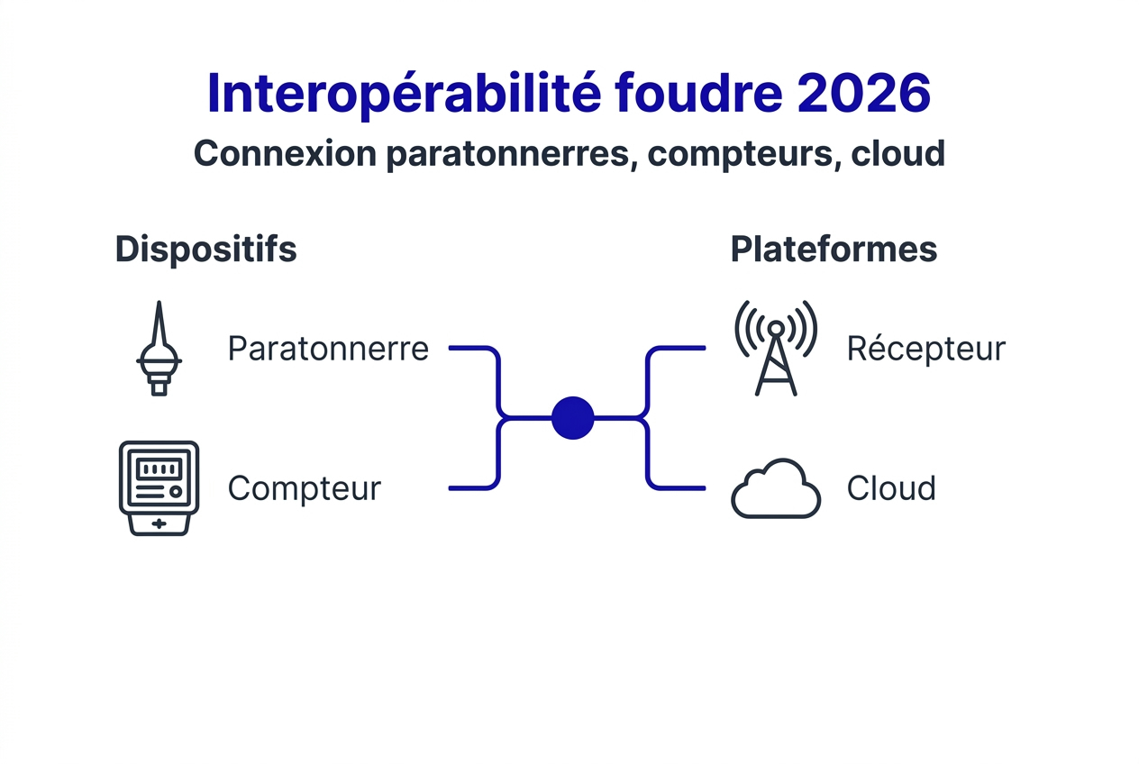 Infographie : comment assurer l’interopérabilité entre vos équipements et le cloud foudre