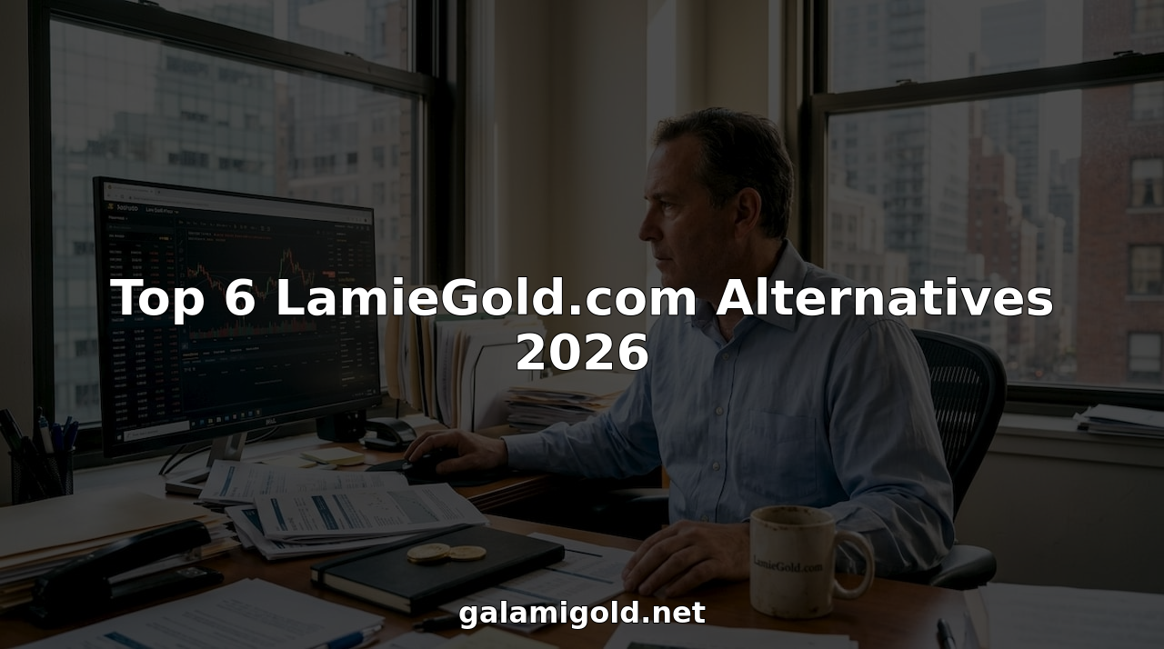 Business analyst using gold trading platform