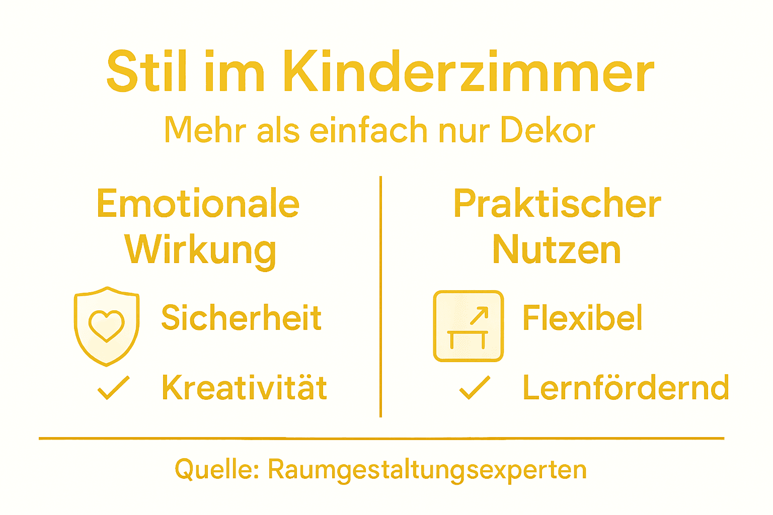Infografik: Wie verschiedene Einrichtungsstile das Kinderzimmer beeinflussen