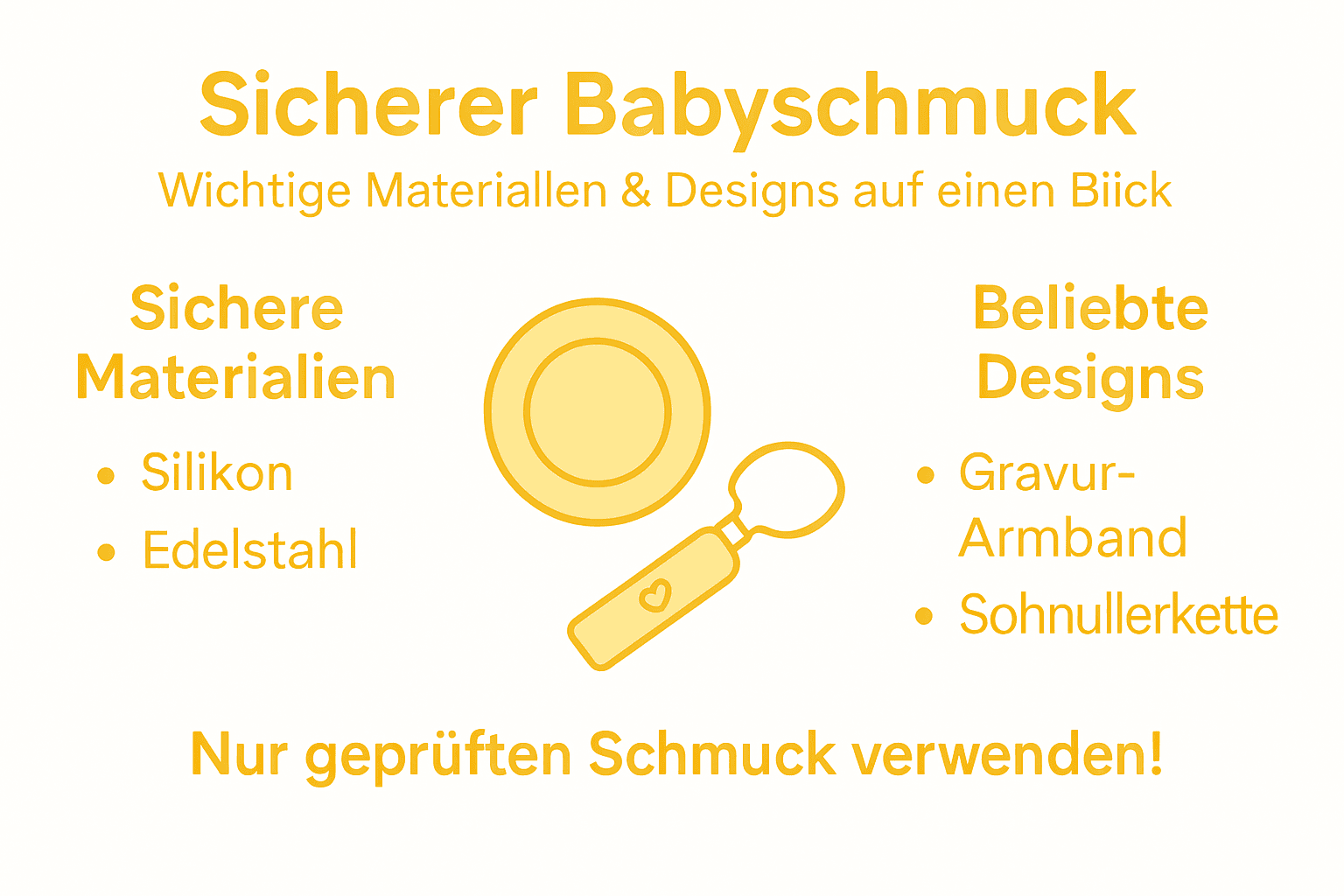 Übersicht: Welche Materialien und Designs machen Kinderschmuck wirklich sicher?